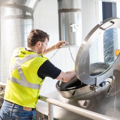 If there's one thing you can count on when it comes to Fine Company beer its consistency and care in every single step of the brewing process. 🍻 

We take no shortcuts when it comes to brewing the best beer, every. single. batch.
