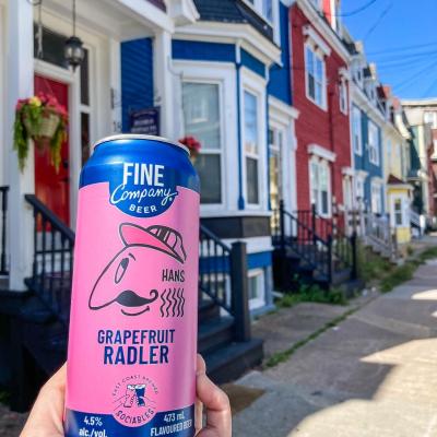 SPOTTED 👀 in Newfoundland!!

Hans has officially moved his way into northeastern Canada in the 473ml format, he’s ready to party it up on George Street, be enjoyed after a long hike or while the pals are playing some tunes on a Friday night 🎶🍻

Tag your Newfie friends to let them know their new fav grapefruit Radler has landed 🍻